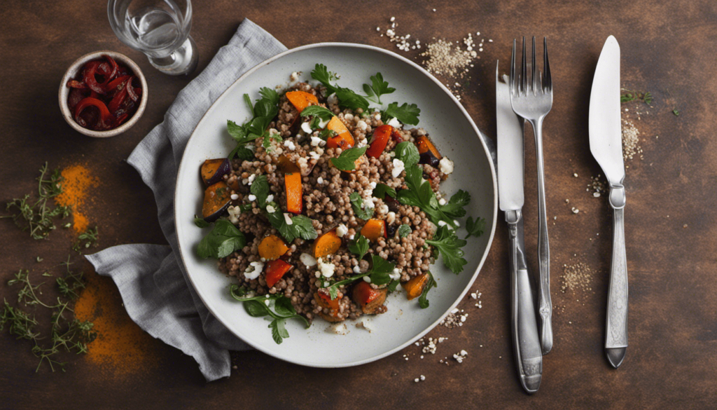 MINIMALIZM ŻYWIENIOWY – JAK UPROŚCIĆ DIETĘ I ŻYĆ ZDROWIEJ? 4 Roasted Vegetable and Buckwheat Salad