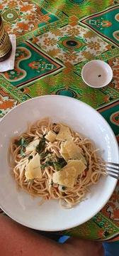 balijska wersja włoskiej kuchni, makaron 