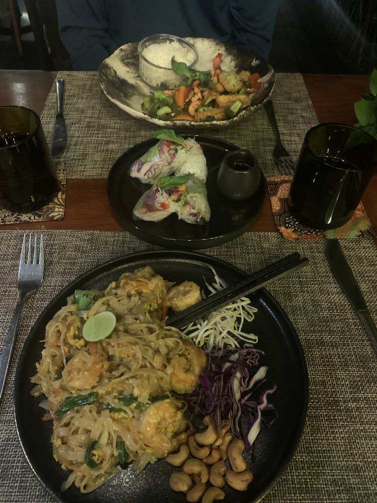 14 dni na Bali - Sidemen restauracja pyszny posiłek