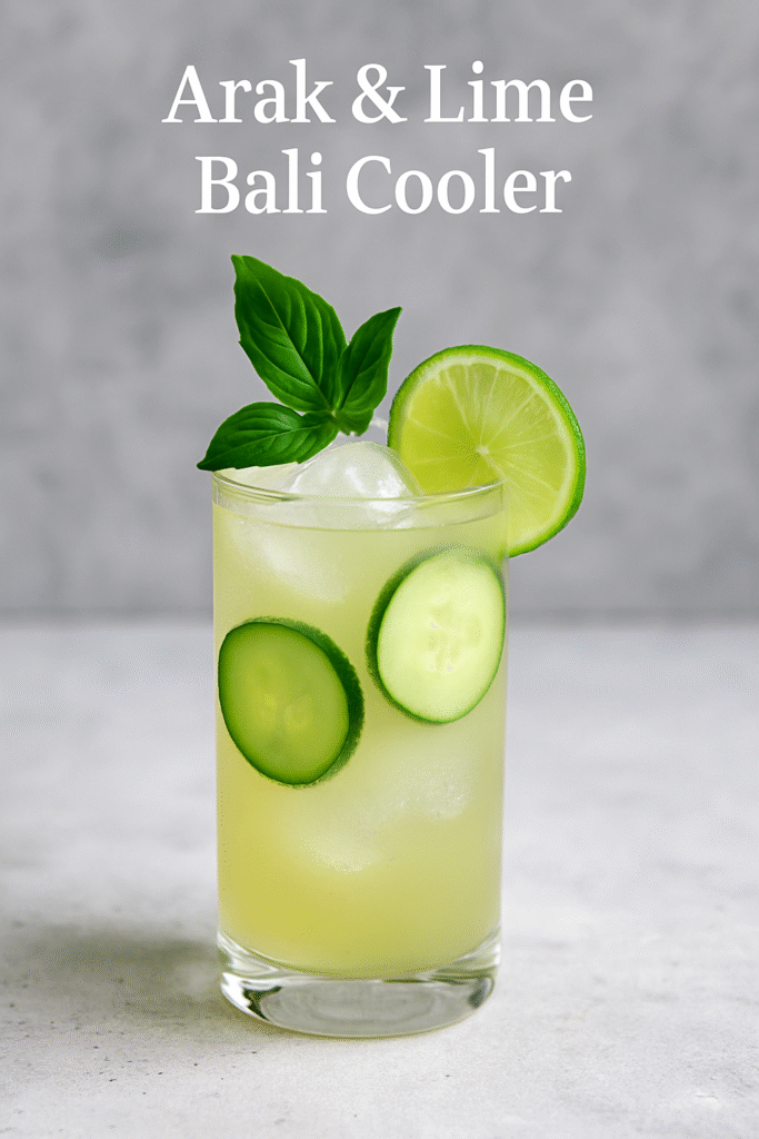 10 lokalnych alkoholi na Bali – co warto spróbować? 11 10 lokalnych alkoholi na Bali - Arak & Lime Bali cooler drink alkohole Bali -orzeźwiający drink z arakiem