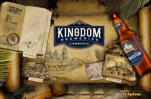 Alkohole Kambodża Kingdome Breweries 