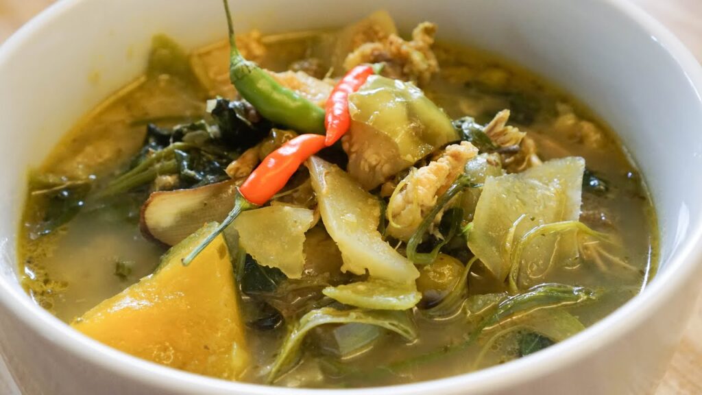 Kambodża dania - samlor korko