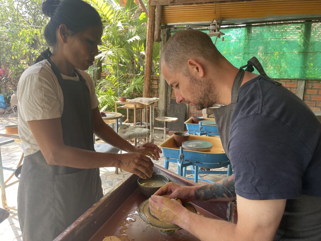 Angkor pottery center Siem Reap