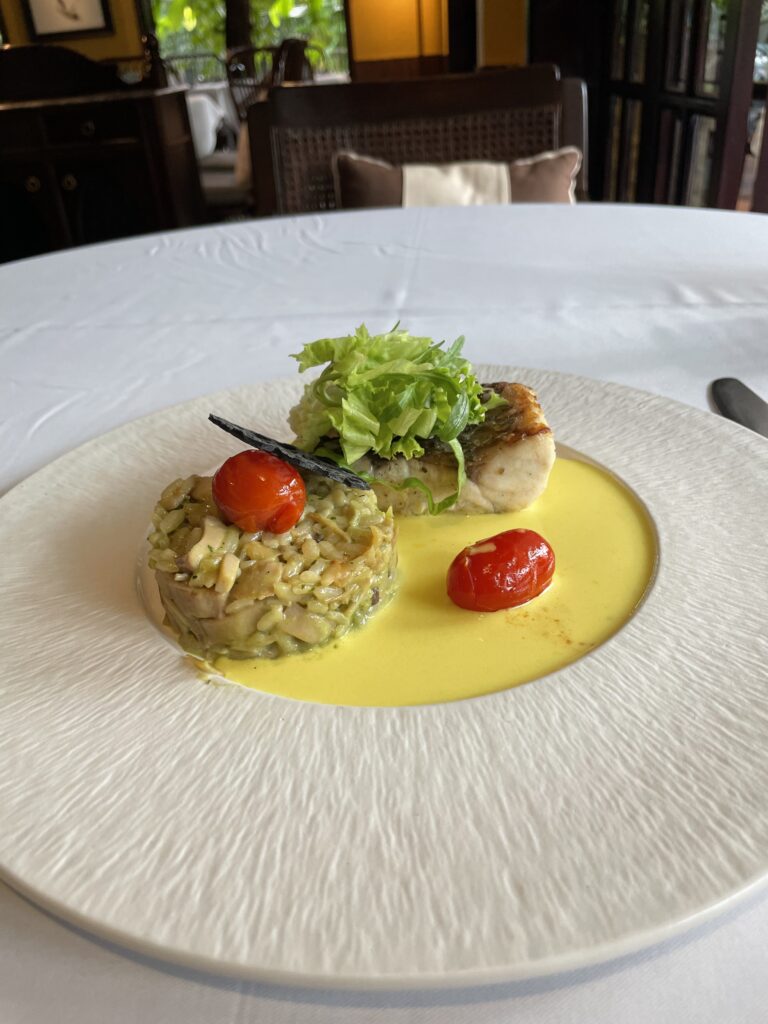 danie fine dining Hoi An restauracja jedzenie Wietnam