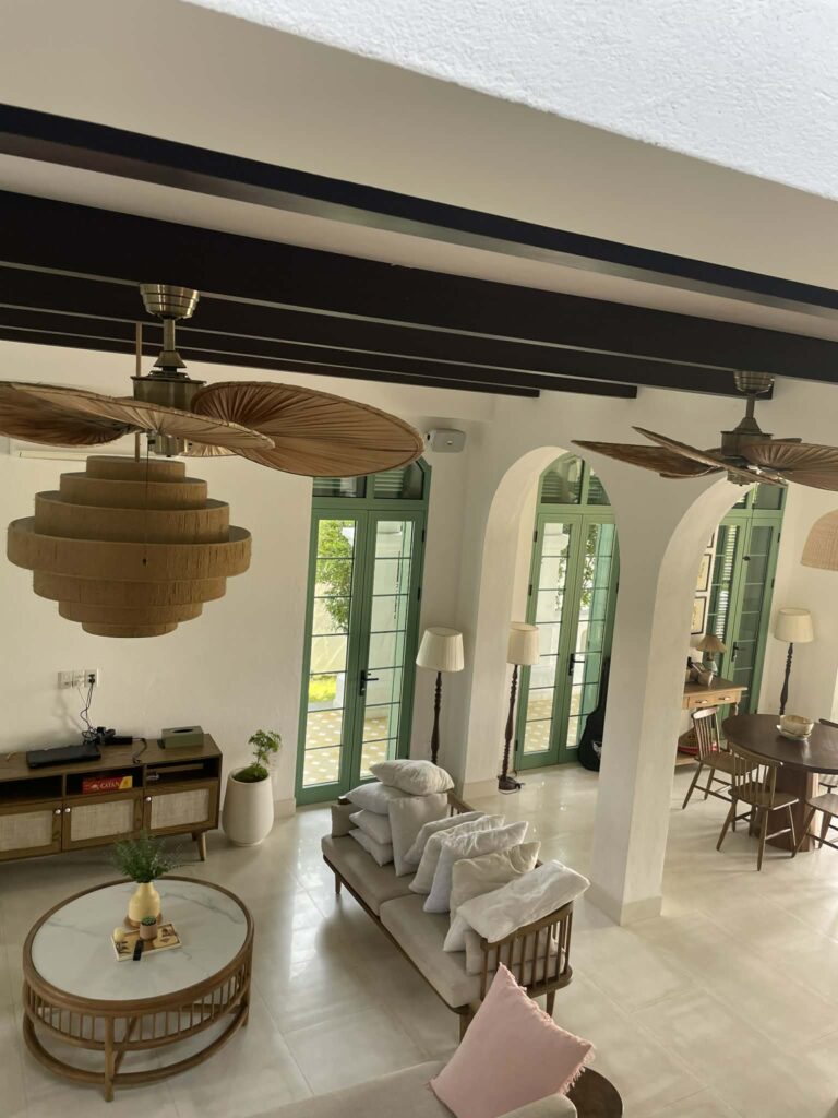 przestrzeń willi w Hoi An pod projekt CUD